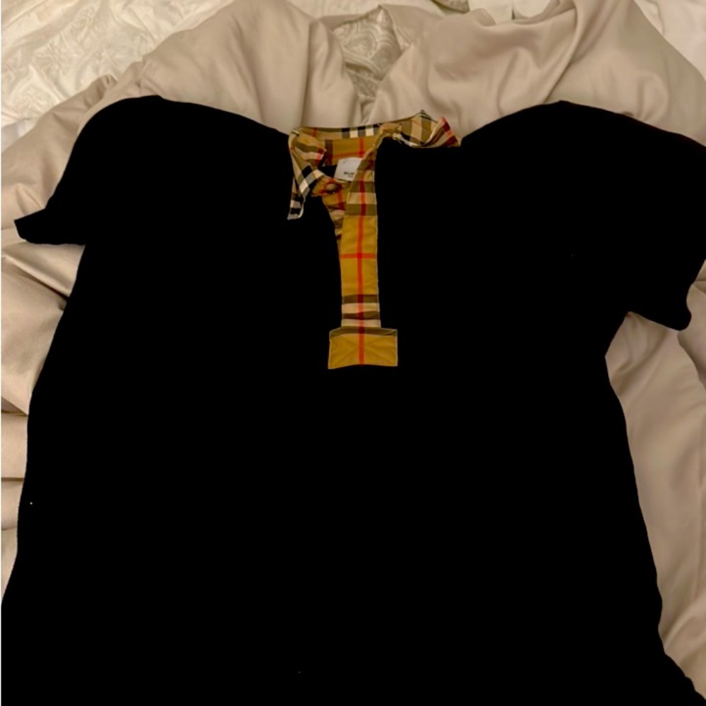 Burberry boys shirt size 8 work one time